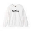 TURTLES, PERIOD. Unisex Crewneck Sweatshirt — sweatshirts that gives back to ocean wildlife rescues
