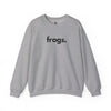 FROGS, PERIOD. Unisex Crewneck Sweatshirt — sweatshirts that gives back to wildlife rescues