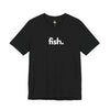 FISH, PERIOD. Unisex Tee T-Shirts Black gifts for animal lovers supporting animal rescues