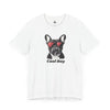 Cool Boy 2 French Bulldog Unisex Tee T-Shirts White gifts for animal lovers supporting animal rescues