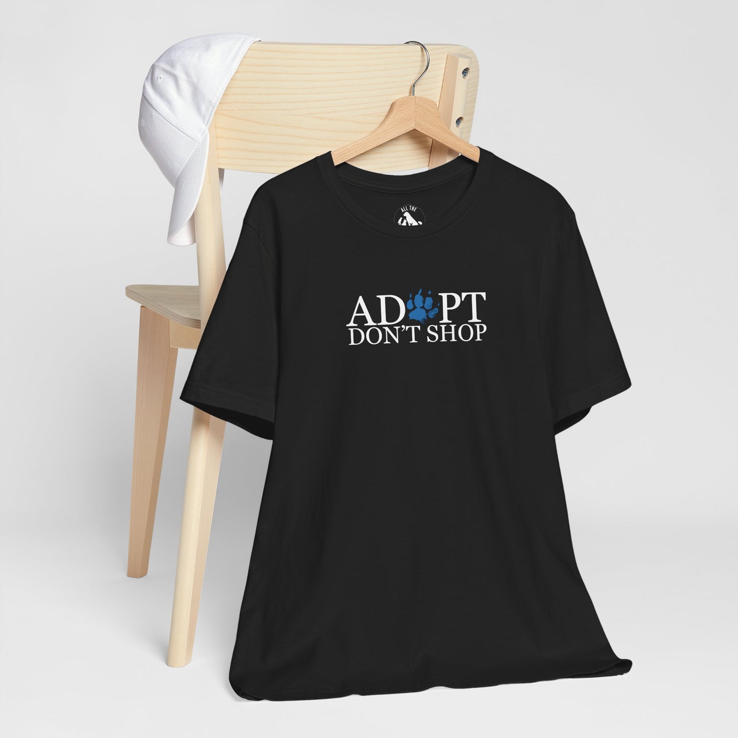 Adopt, Don't Shop Blue Paw Unisex Tee