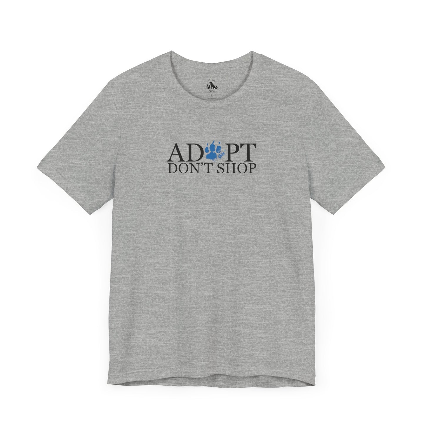 Adopt, Don't Shop Blue Paw Unisex Tee