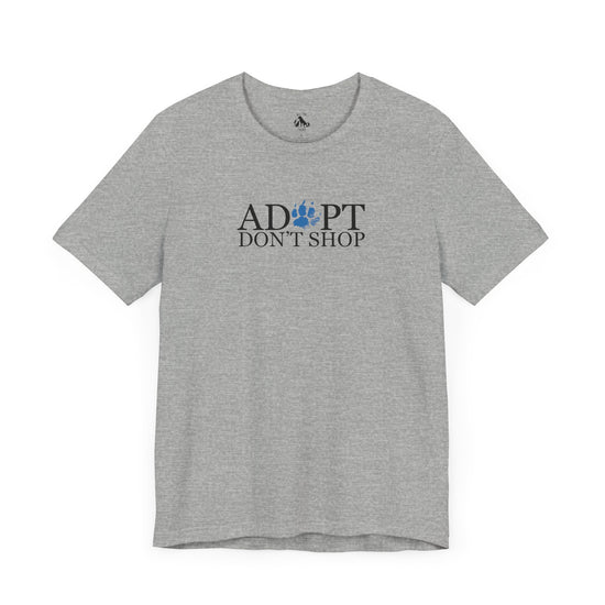 Adopt, Don't Shop Blue Paw Unisex Tee