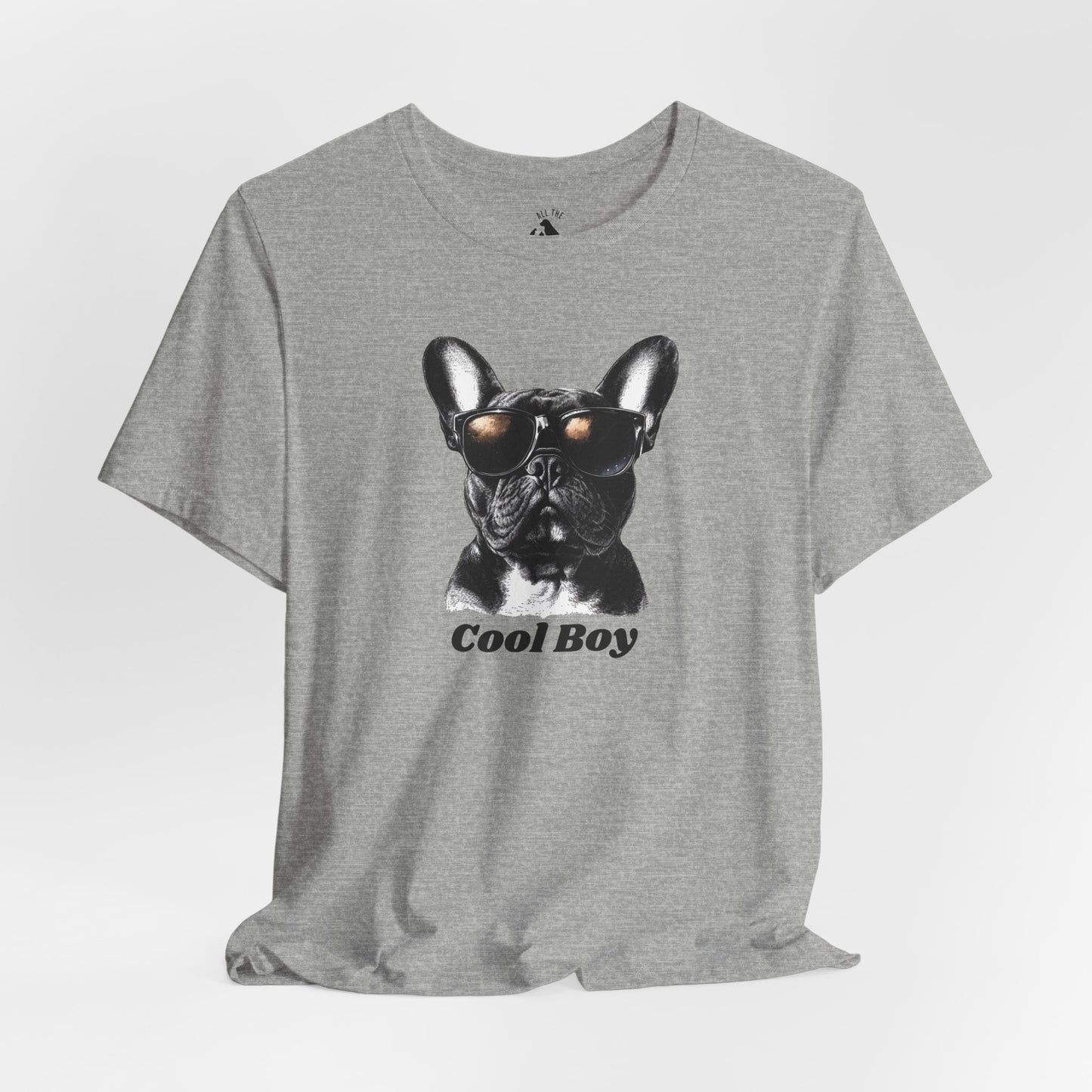 Cool Boy 4 French Bulldog Unisex Tee