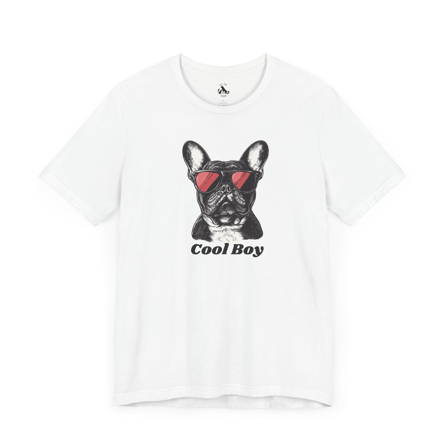 Cool Boy 2 French Bulldog Unisex Tee