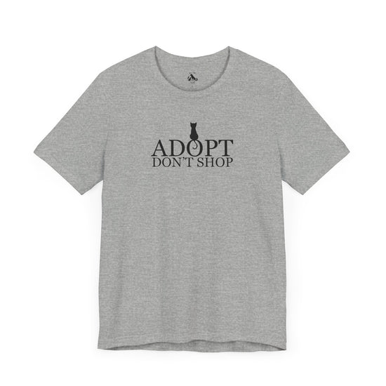 Adopt, Don't Shop Black Cat Unisex Tee