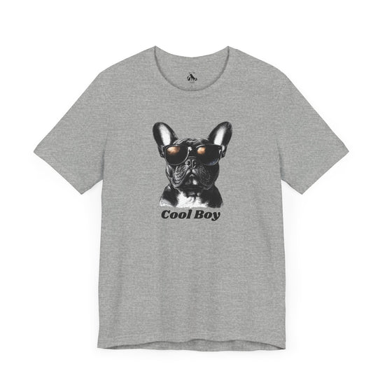 Cool Boy 4 French Bulldog Unisex Tee