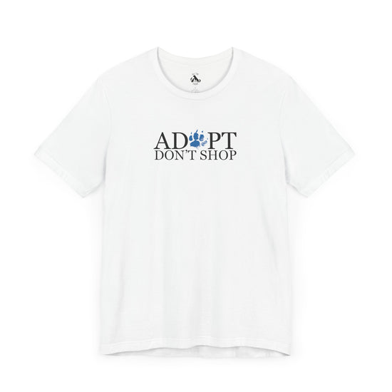 Adopt, Don't Shop Blue Paw Unisex Tee