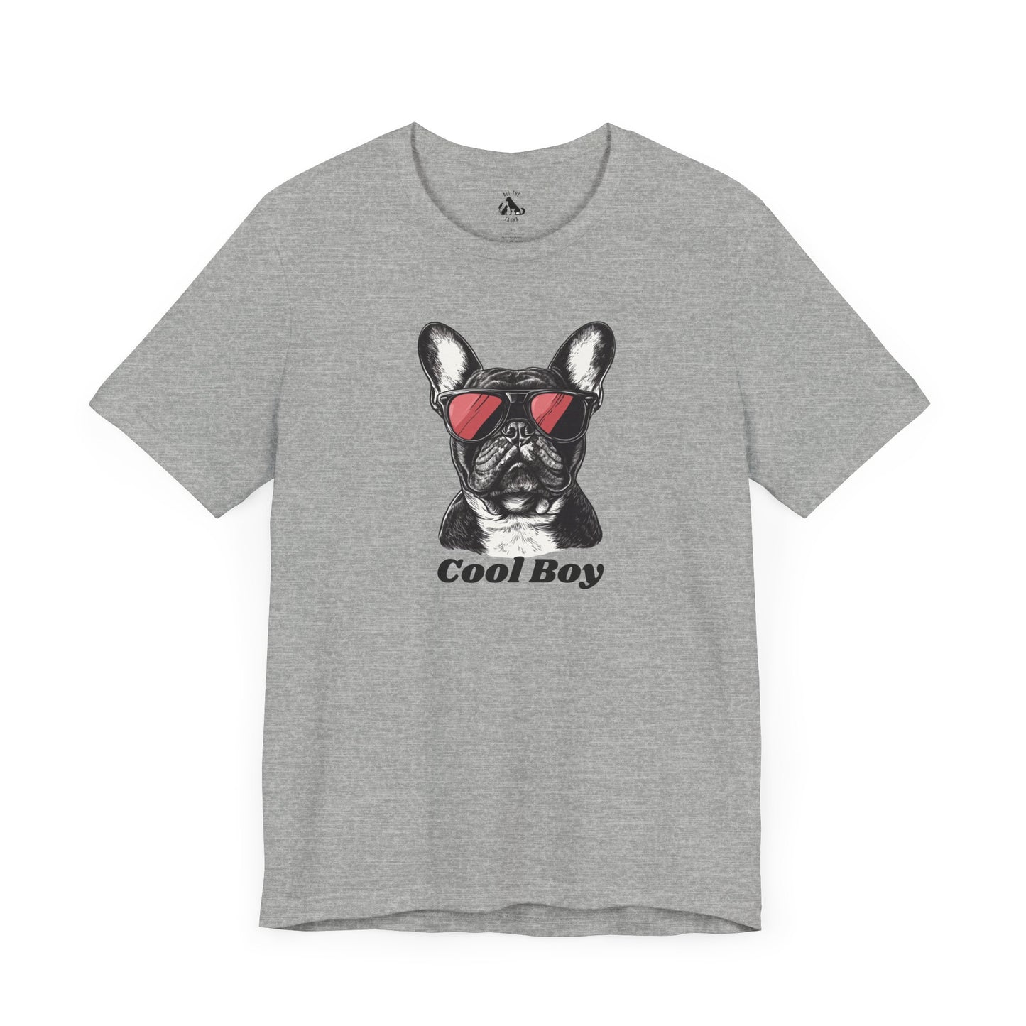 Cool Boy 2 French Bulldog Unisex Tee