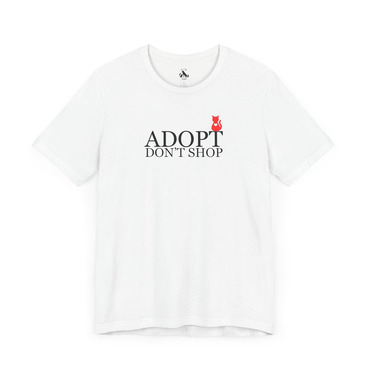 Adopt, Don't Shop Red Cat Unisex Tee