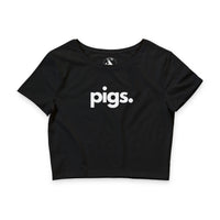 PIGS, PERIOD Women’s Crop Tee