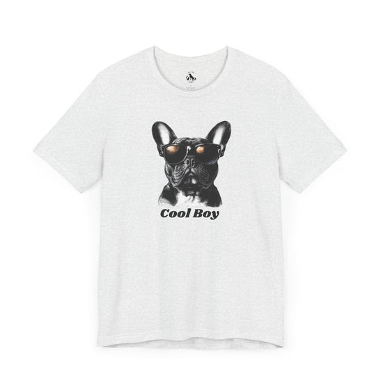 Cool Boy 4 French Bulldog Unisex Tee