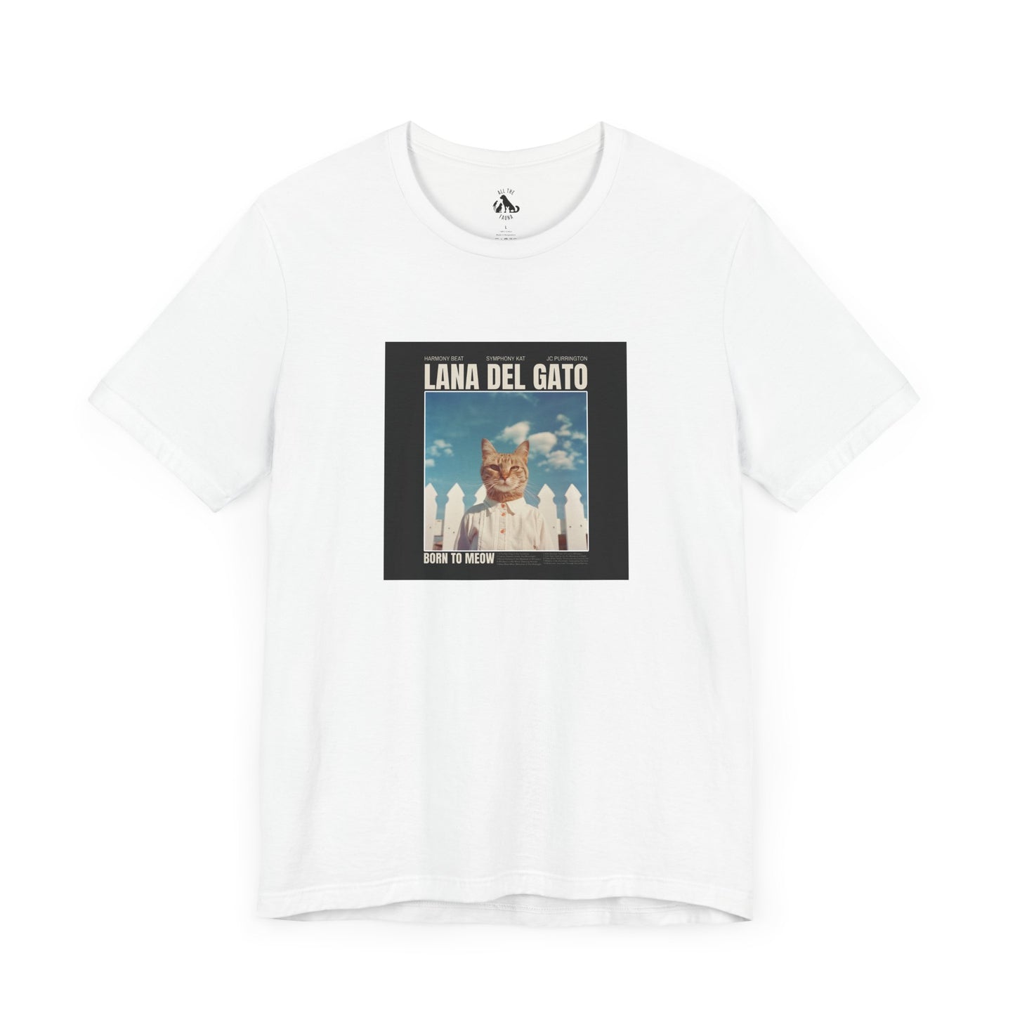 Lana Del Gato 2000s Music Cat Unisex Tee