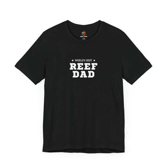 World's Best Reef Dad Tropical Fish Unisex Heavy Cotton Tee - All The Fauna - Support Animal Shelter Fundraising - Gifts for Animal Lovers