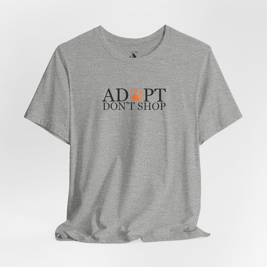 Adopt, Don't Shop Orange Paw Unisex Tee