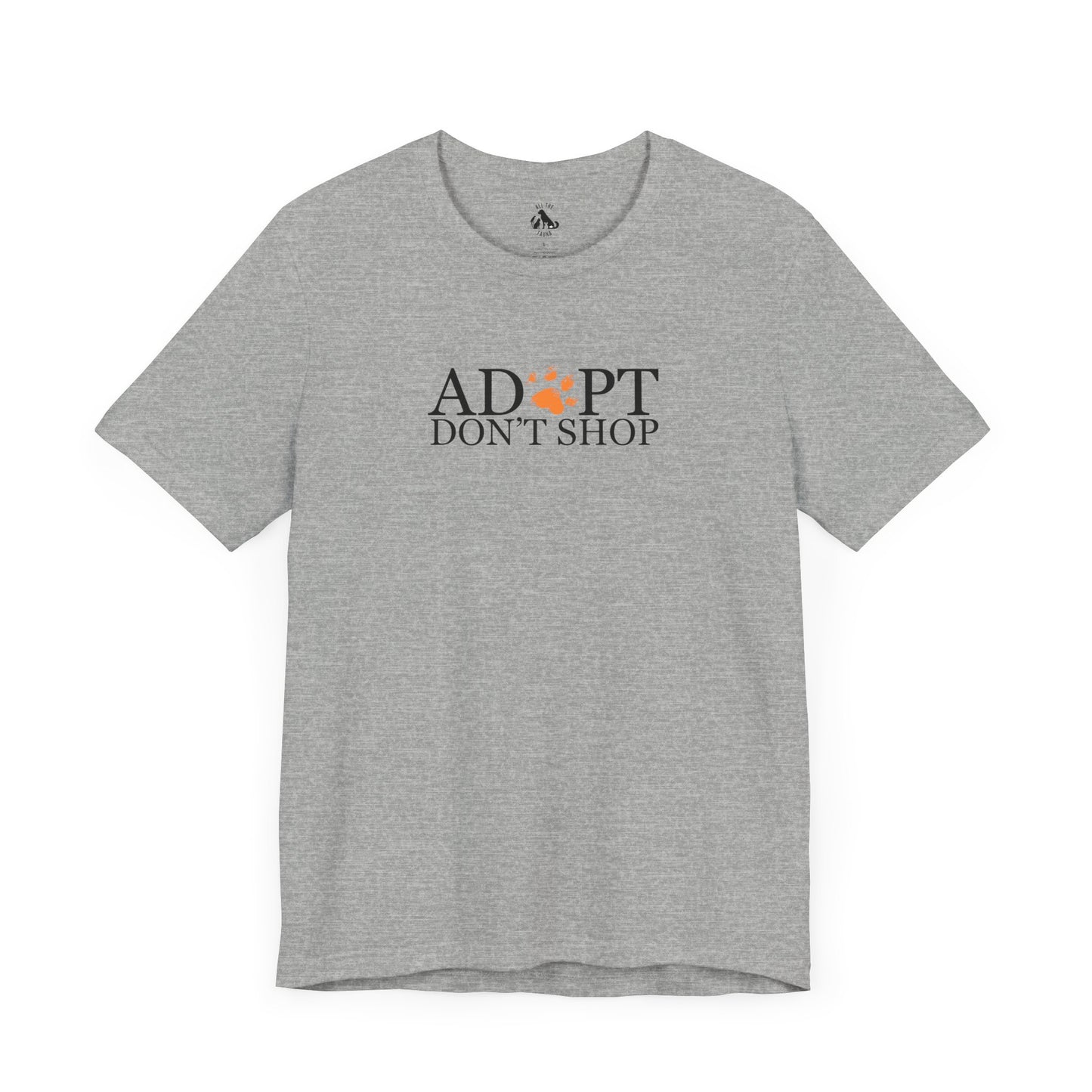 Adopt, Don't Shop Orange Paw Unisex Tee