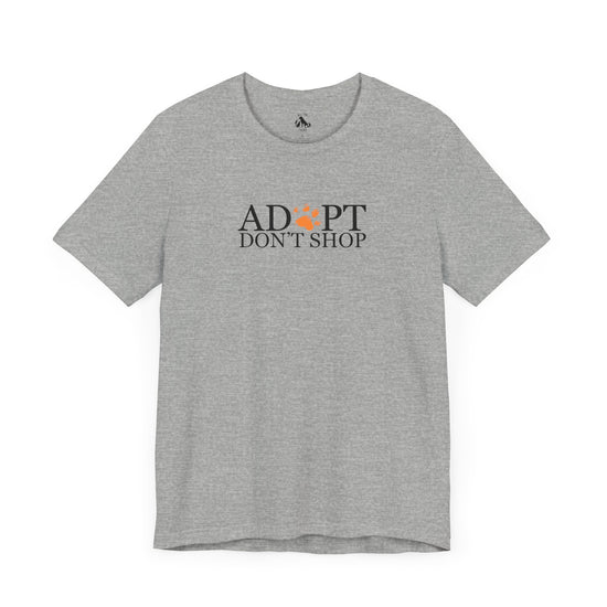 Adopt, Don't Shop Orange Paw Unisex Tee