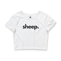 SHEEP, PERIOD Women’s Crop Tee