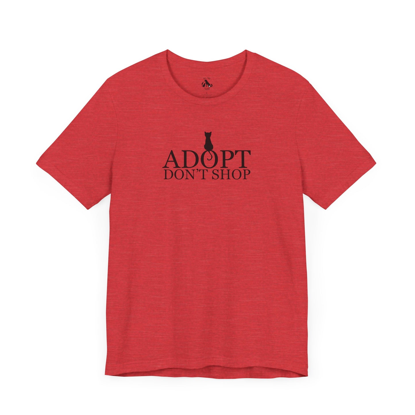 Adopt, Don't Shop Black Cat Unisex Tee