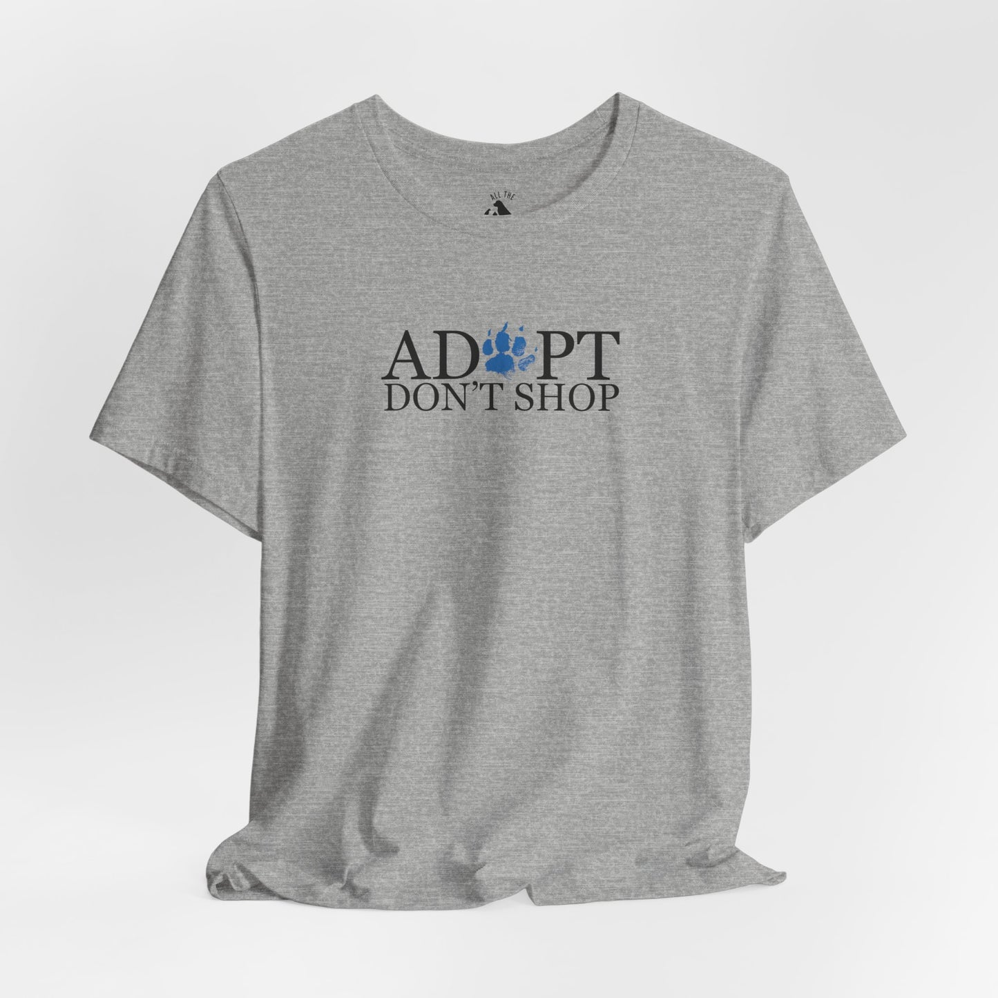 Adopt, Don't Shop Blue Paw Unisex Tee