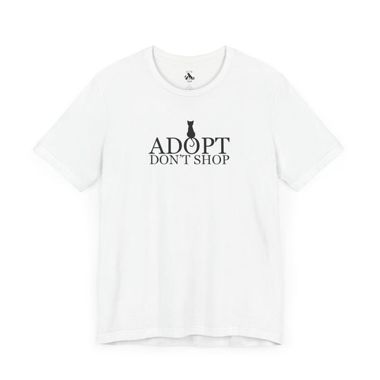 Adopt, Don't Shop Black Cat Unisex Tee