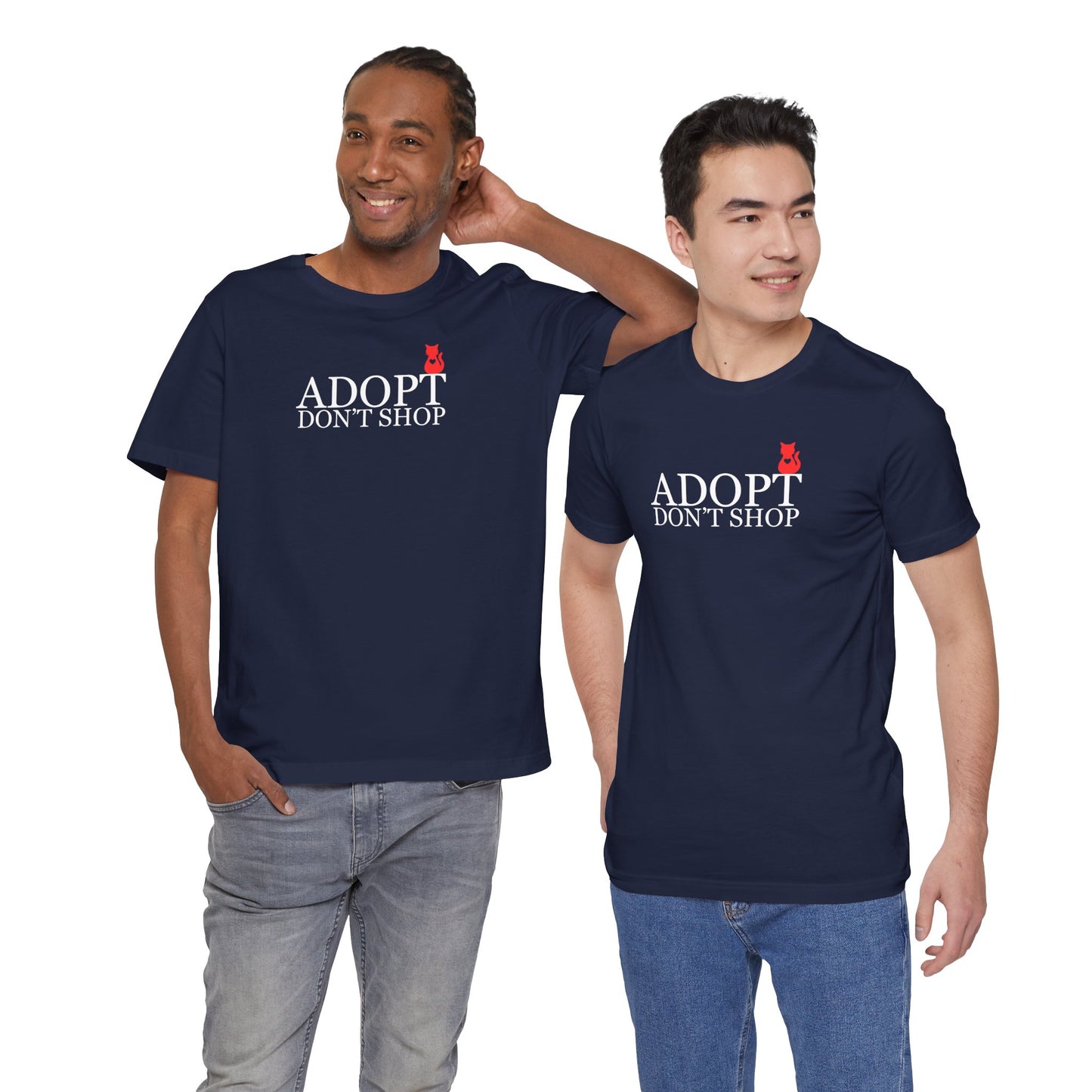 Adopt, Don't Shop Red Cat Unisex Tee