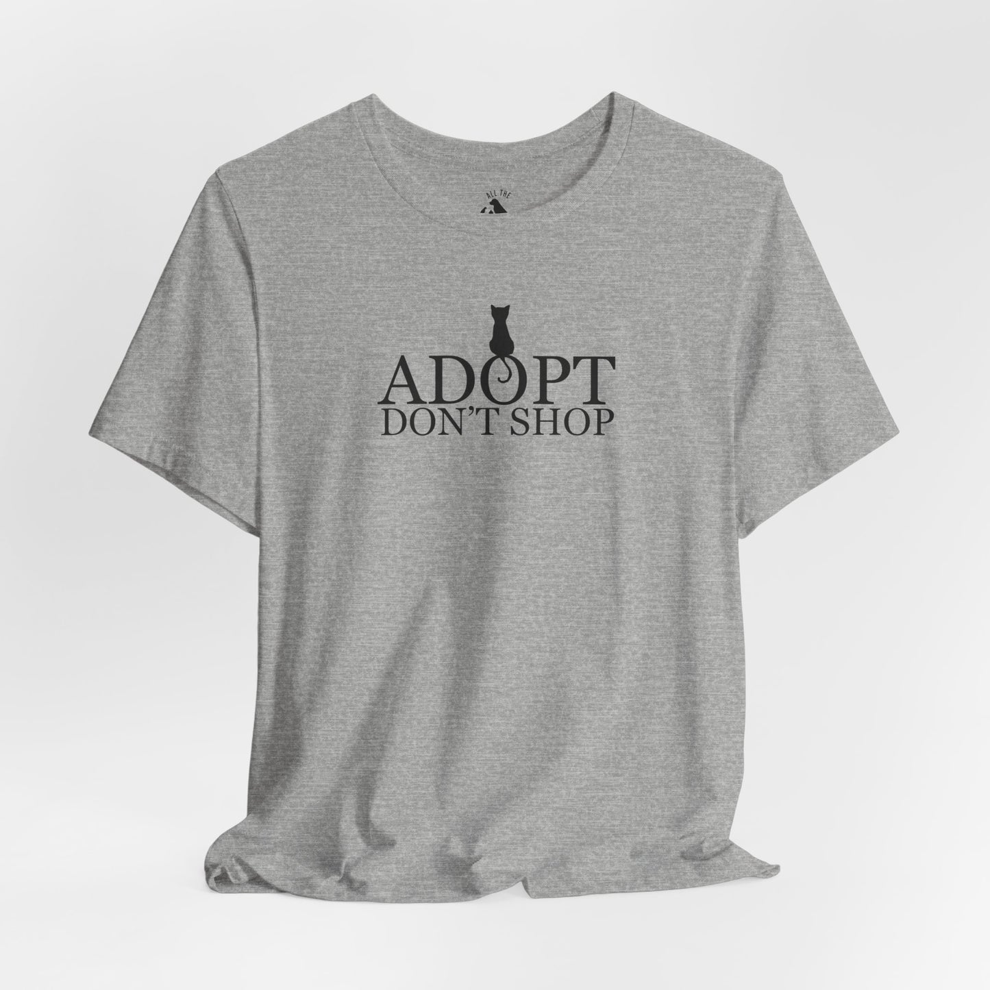 Adopt, Don't Shop Black Cat Unisex Tee