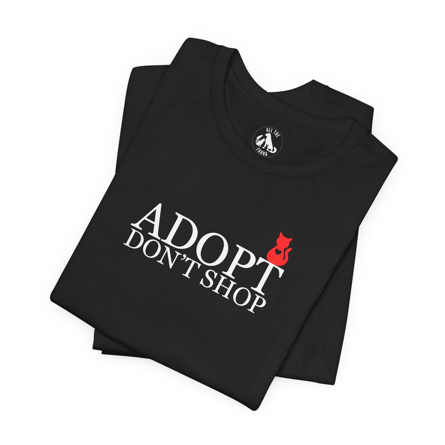 Adopt, Don't Shop Red Cat Unisex Tee