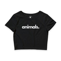 ANIMALS, PERIOD Women’s Crop Tee