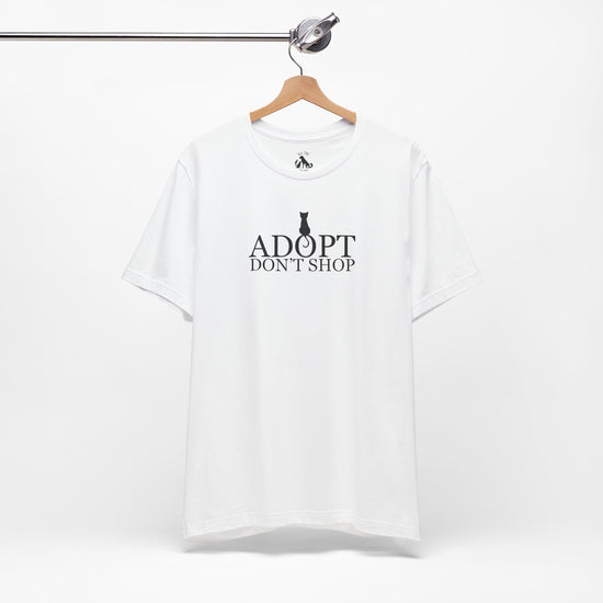 Adopt, Don't Shop Black Cat Unisex Tee