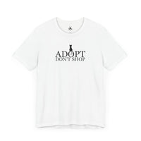 Adopt, Don't Shop Black Cat Unisex Tee