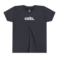 CATS, PERIOD. Youth Short Sleeve Tee