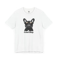 Cool Boy 1 French Bulldog Unisex Tee