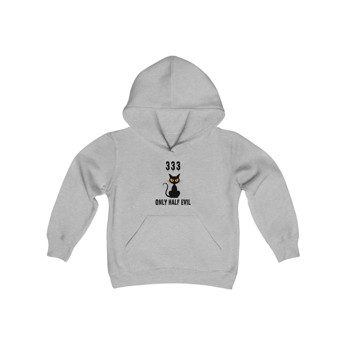 Only Half Evil Youth Heavy Blend™ Halloween Hoodie