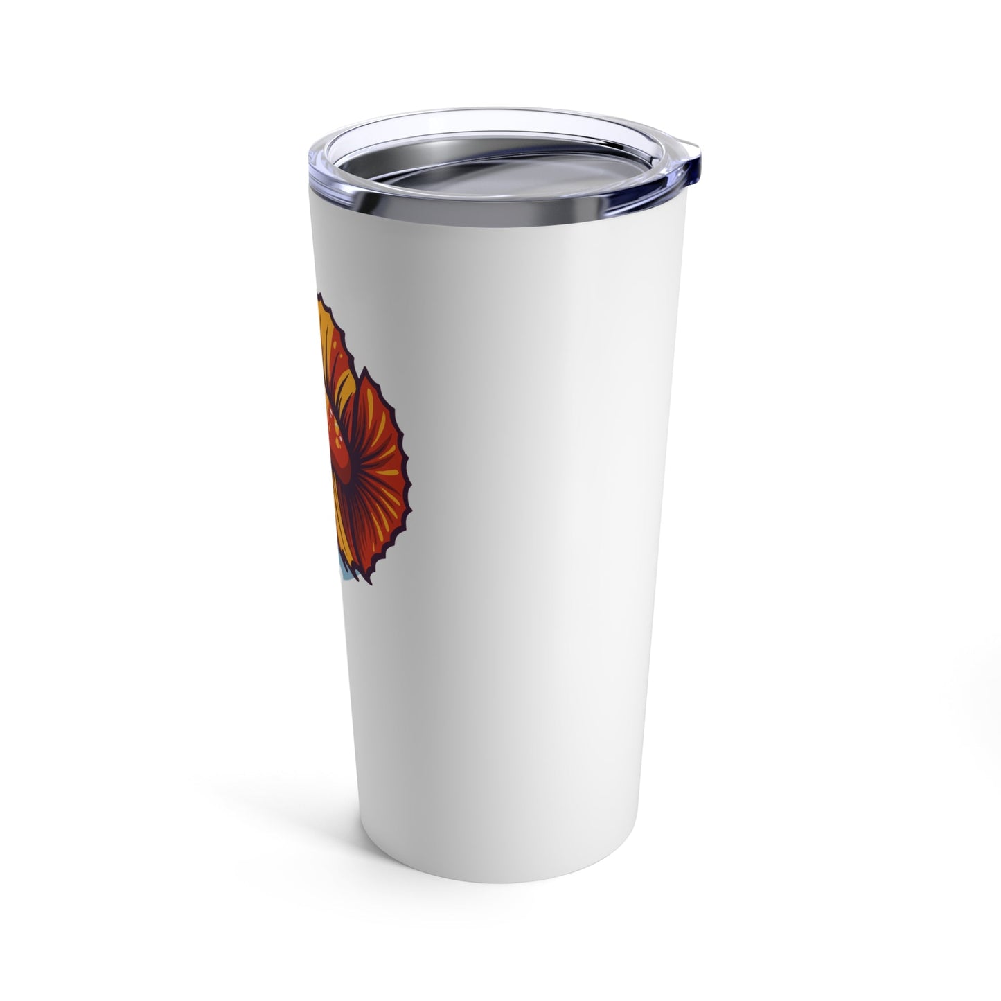 Angry Betta Tropical Fish Tumbler 20 oz - Support Animal Shelter Fundraising - Gifts for Animal Lovers