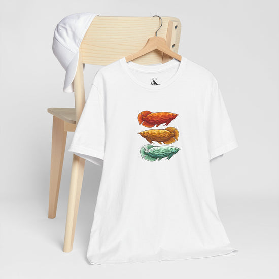 Arowana Trio Tropical Unisex Tee - Support Animal Shelter Fundraising - Gifts for Animal Lovers