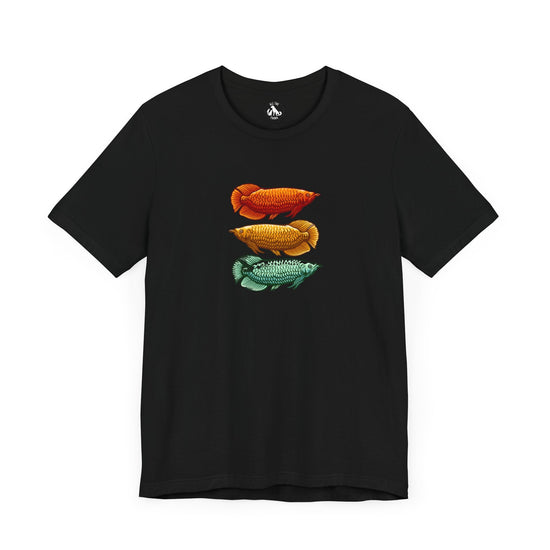 Arowana Trio Tropical Unisex Tee - Support Animal Shelter Fundraising - Gifts for Animal Lovers