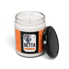 Betta Fish Watching Eco-friendly Scented Soy Candle 9 oz Candles gifts for animal lovers supporting animal rescues