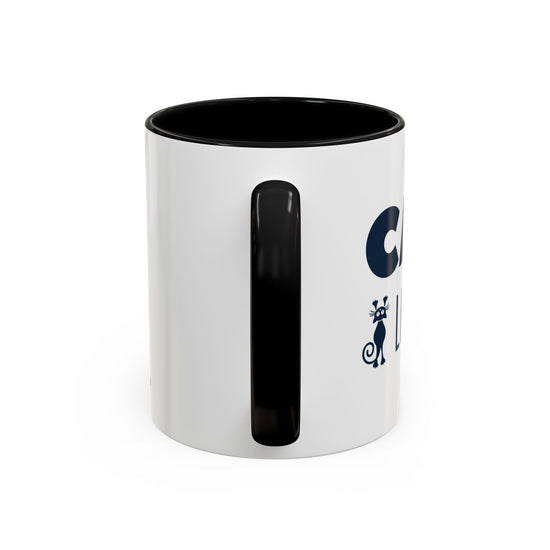 CAT Life Ceramic Coffee Mug - All The Fauna - Support Animal Shelter Fundraising - Gifts for Animal Lovers