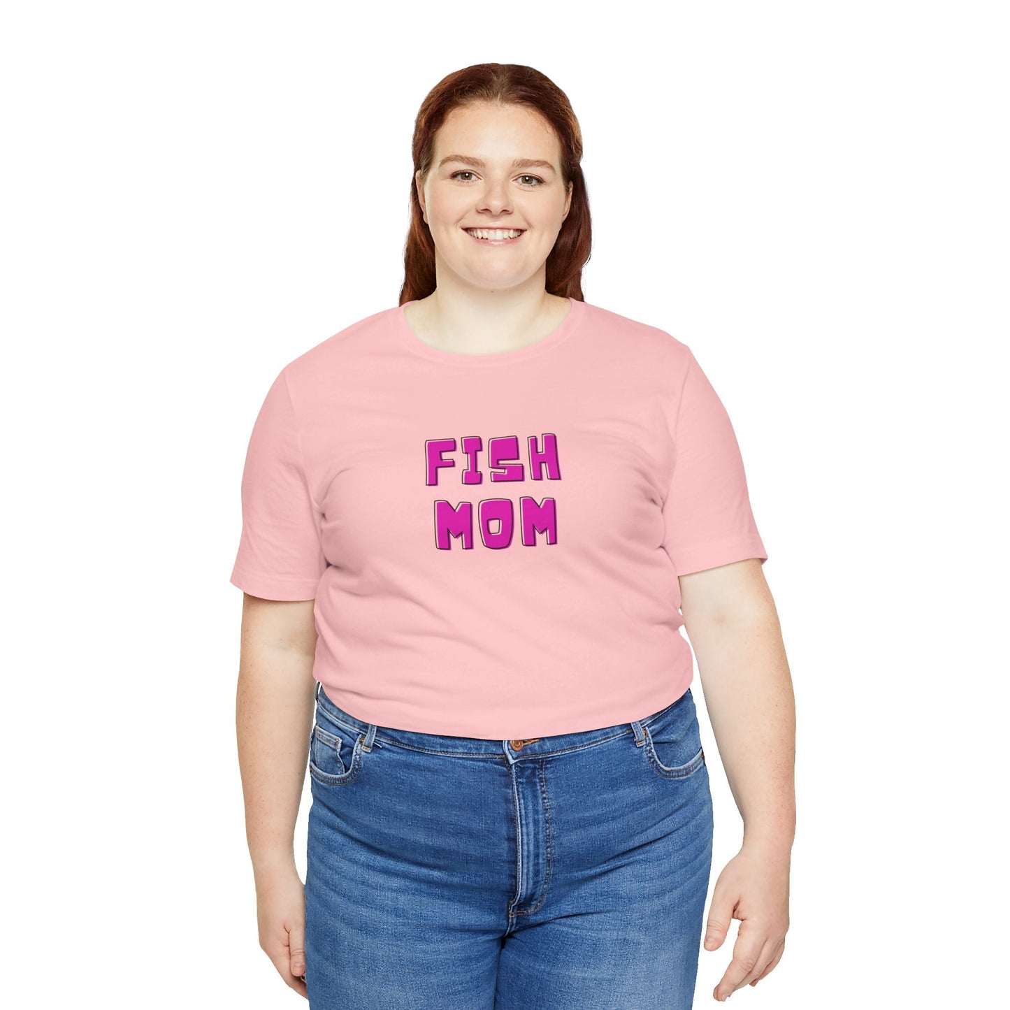 FISH MOM Retro Unisex Tee - All The Fauna - Support Animal Shelter Fundraising - Gifts for Animal Lovers