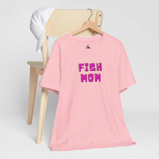 FISH MOM Retro Unisex Tee - All The Fauna - Support Animal Shelter Fundraising - Gifts for Animal Lovers