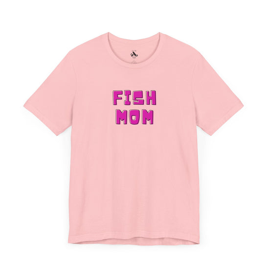 FISH MOM Retro Unisex Tee - All The Fauna - Support Animal Shelter Fundraising - Gifts for Animal Lovers