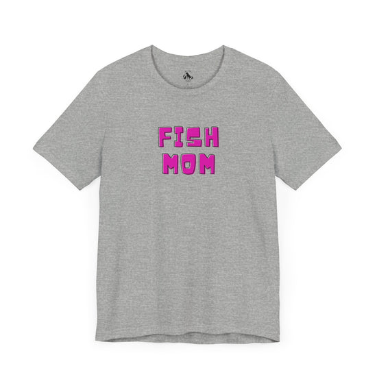 FISH MOM Retro Unisex Tee - All The Fauna - Support Animal Shelter Fundraising - Gifts for Animal Lovers