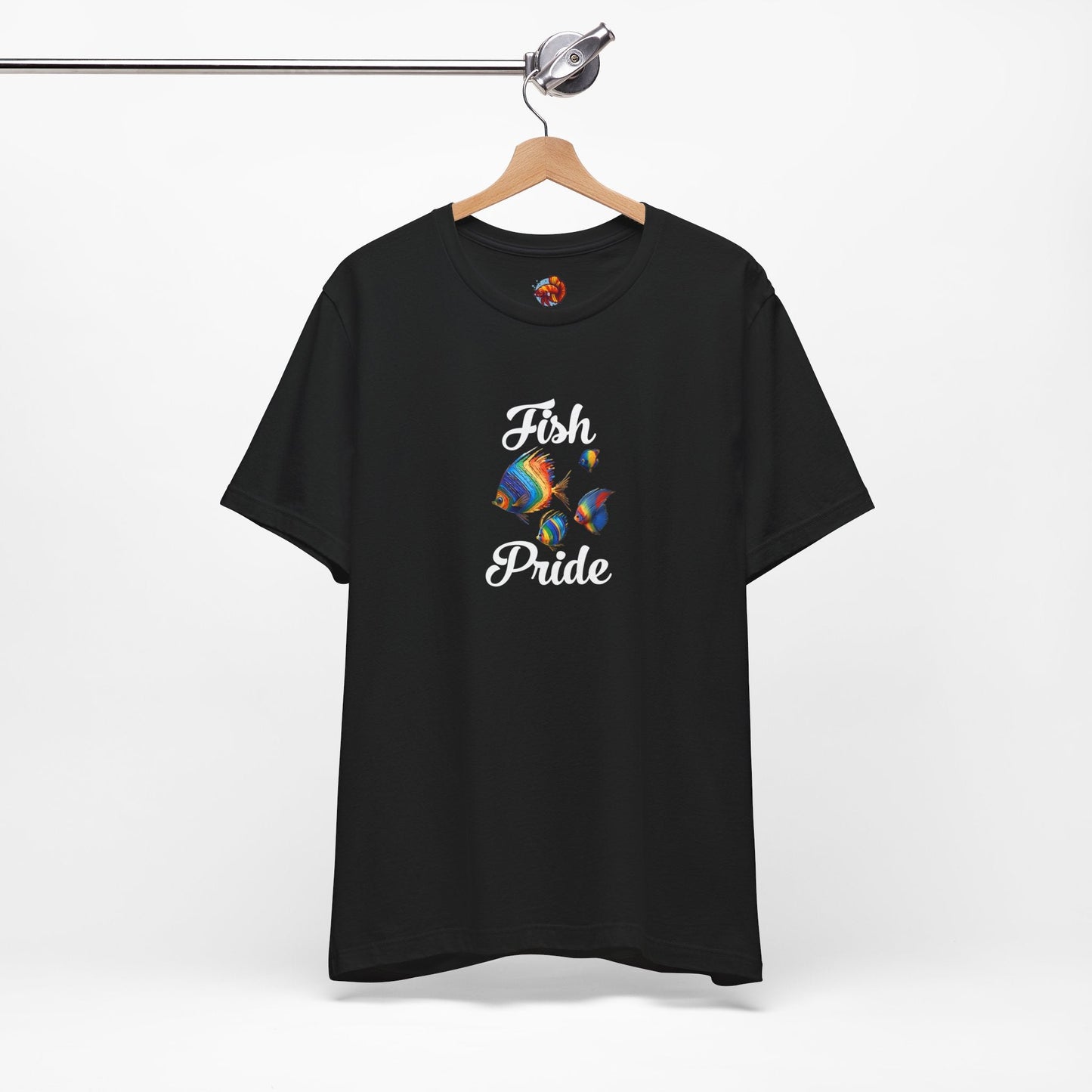 FISH PRIDE Tropical Fish Unisex Urban Cotton Tee - All The Fauna - Support Animal Shelter Fundraising - Gifts for Animal Lovers