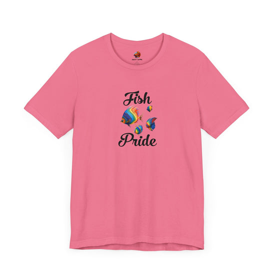 FISH PRIDE Tropical Fish Unisex Urban Cotton Tee - All The Fauna - Support Animal Shelter Fundraising - Gifts for Animal Lovers