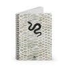Snake Print Ruled Spiral Notebook Notebooks gifts for animal lovers supporting animal rescues