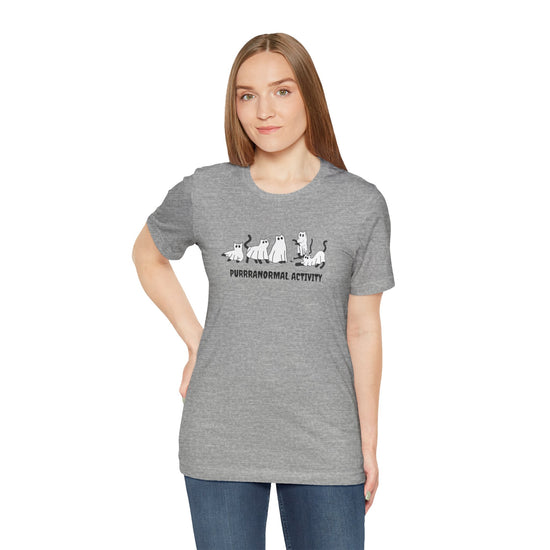 PURRRANORMAL ACTIVITY Unisex Tee - All The Fauna - Support Animal Shelter Fundraising - Gifts for Animal Lovers