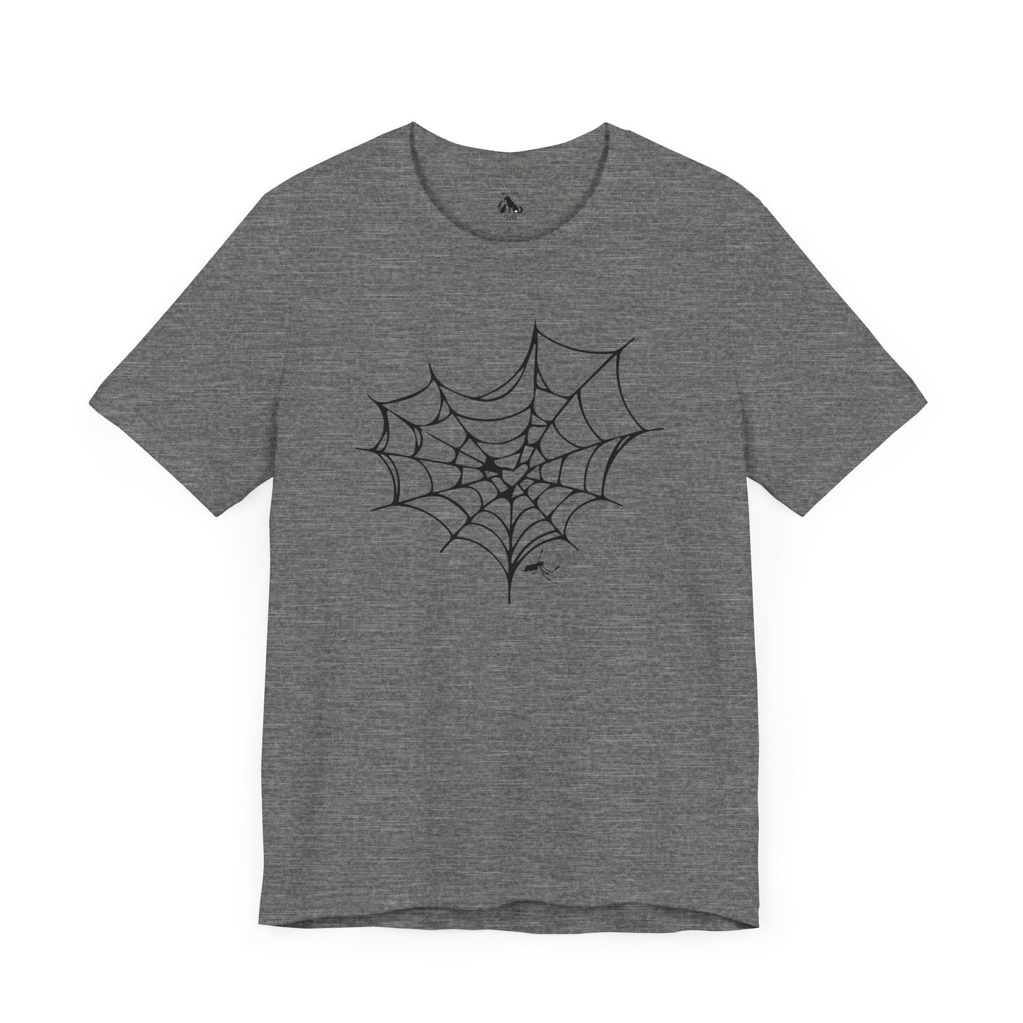 SPIDER WEB Unisex Halloween Tee - All The Fauna - Support Animal Shelter Fundraising - Gifts for Animal Lovers