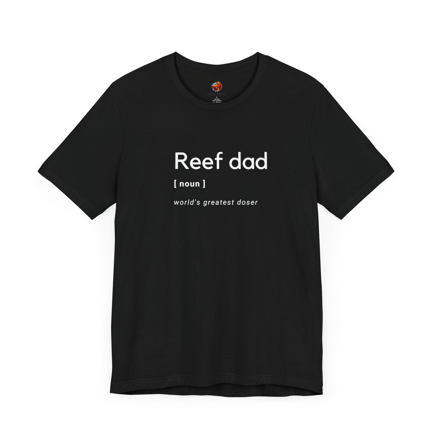 Printify T-Shirt Black / S Reef Dad Noun Unisex Tee