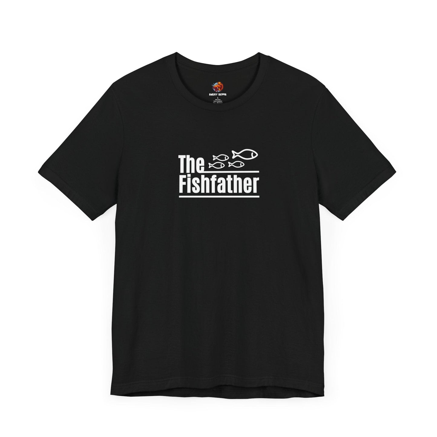 Printify T-Shirt Black / S THE FISHFATHER Unisex Tee